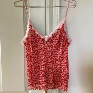 Mary Green - Vintage Sheer Pink Camisole